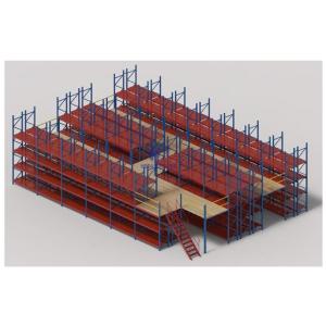 China Shelving Mezzanine Racking Systems SGS ISO wholesale