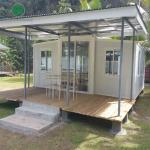 Contemporary Look Expandable Prefab House Steel Structure Independent Living