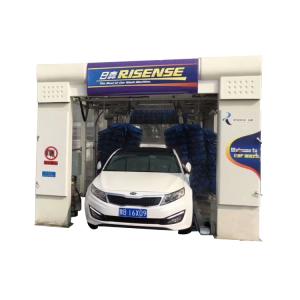 China 9-Brush Tunnel Drive Through Conveyorized Auto Car Washing Machine wholesale