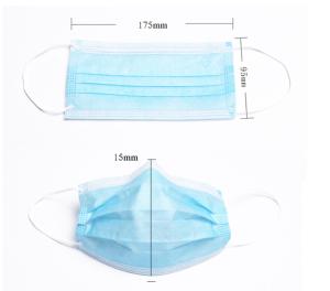 China Custom Dispsoable Medical Mask Anti Flu Sterile Face Mask For Daily Protection wholesale