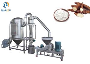 China Dried Cassava Chip Fine Powder Grinding Machine Yam Plantain Flour Air Classifier Mill wholesale