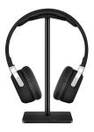 Anti Scratch Desk Gaming Headphone Stand 23cm Aluminum Base