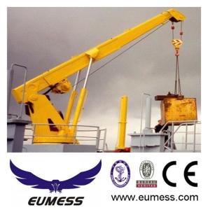 China Stiff boom marine ship deck crane wholesale