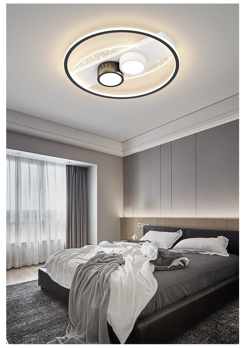 Modern Living Room Gold Luxury Ceiling Lights Minimalist Atmosphere geometric ceiling light(WH-MA-258)