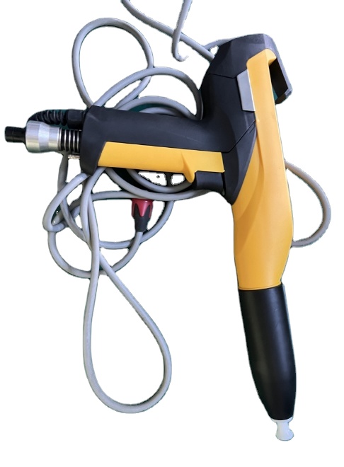 Lightweight Electric Powder Coat Gun Easy Control Powder Paint Airbrush Gun