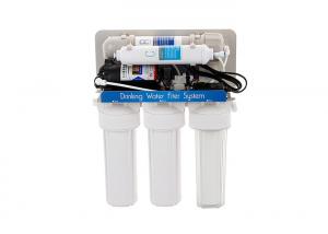 China 5-Stage Ultra Safe Reverse Osmosis Drinking Water Filter System with Auto Flush on sale