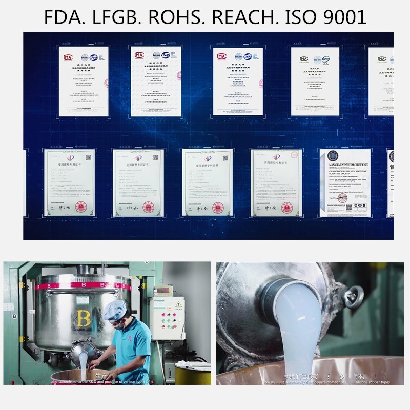 Low Flammability Two Part Liquid Silicone Rubber High Durability