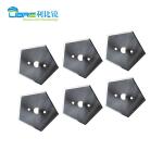 Pentagonal Knife 40.9mm HRA89 Industrial Slitter Blades For Cement Bag Making