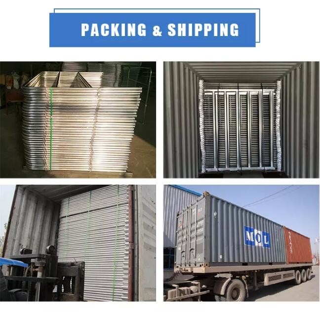 1.6x2.1m Heavy Duty Cattle Panel , Anti Rust Cattle Metal Fence Panels