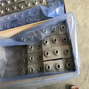 China 1.8kgs Bimetallic 90x50x55mm Shredder Hammer Tips For Sugar Mills wholesale
