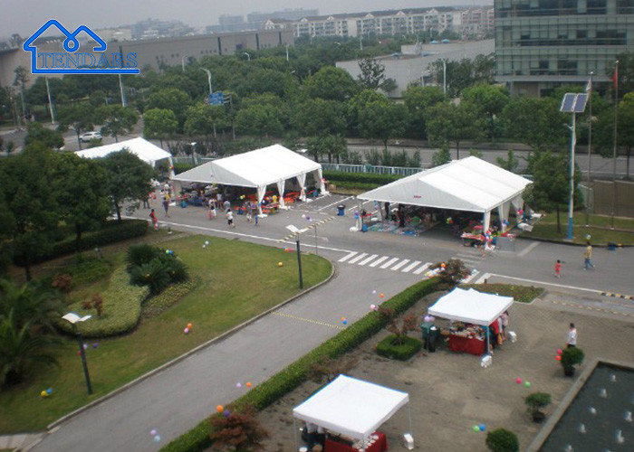 2000 People Capacity Modern Event Tent Quick Shade Custom Logo Printed Tentnology Tents