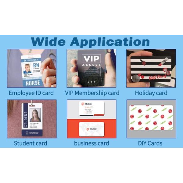 0.1-0.8mm Matt Surface Plastic Card Sheet , Business Cards PVC Sheet Custom Color