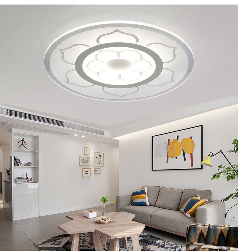 Modern Stylish ultra-thin round Led ceilling light in 5 size for you choose