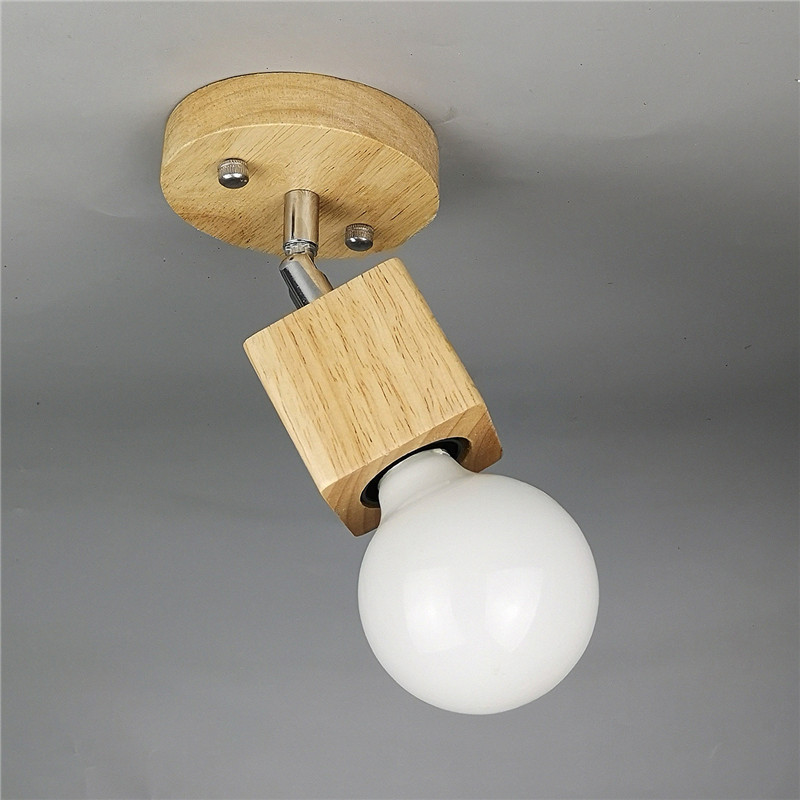 Nordic Modern Wood Square Ceiling Lights for Living Room Kitchen Porch Aisle corridor decor ceiling lamp(WH-WA-55)