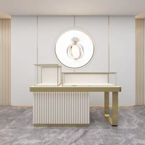 China MDF Luxury Display Cabinets Cabinets Window Luxury Jewelry Display Cases wholesale