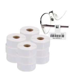 China Eyeglass Thermal Transfer Barcode Labels 55mm 28mm 38mm wholesale