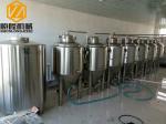 200L Microbrewery Brewing Equipment , Stainless Steel Complete Brewing System
