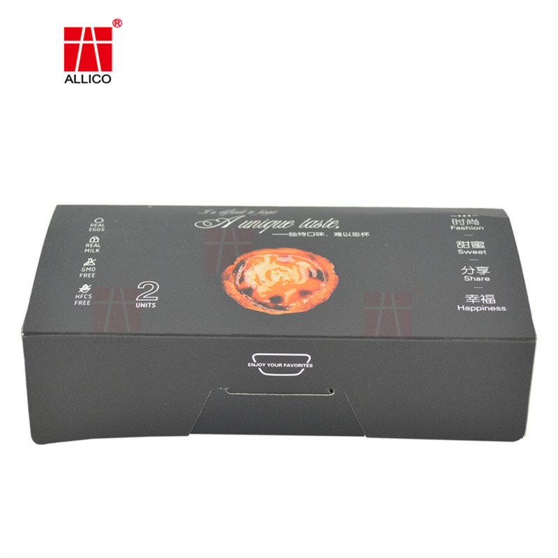 90gsm-250gsm Cupcake Food Packaging Gift Boxes F Flute For Bakery Shop
