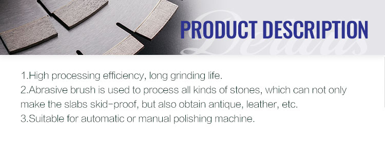 Resin Diamond Diamond Polishing Brushes AP-DBR-FI-03 with Customized Support OEM