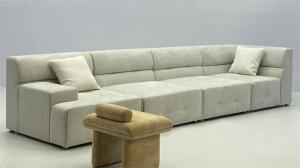 China Modern Style Living Room Sectional Sofas Thick Fabrics Luxury Furniture wholesale