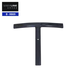 China Black Ergonomic Home Office Chair Accessory Iron Metal Frame Plastic Construction wholesale