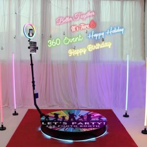 China Intelligent Operation 360 Photo Booth Machine Slow Motion Automatic wholesale