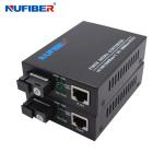 Simplex 1310 / 1550nm 20km SC Gigabit Media Converter 10/100/1000M