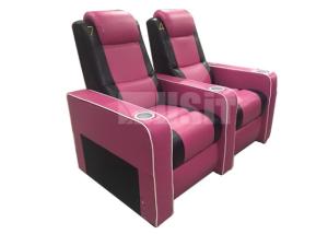 China Alu Cup Holder 580mm Home Theatre Seating Recliner Chair wholesale