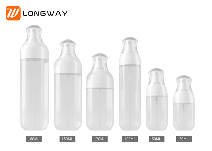 30ml 50ml 100ml Plastic Cosmetic Bottles With Spray Pump Sample Available
