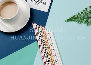 China Colorful Attractive Baby Shower Paper Straws Sturdy And Long Lasting wholesale