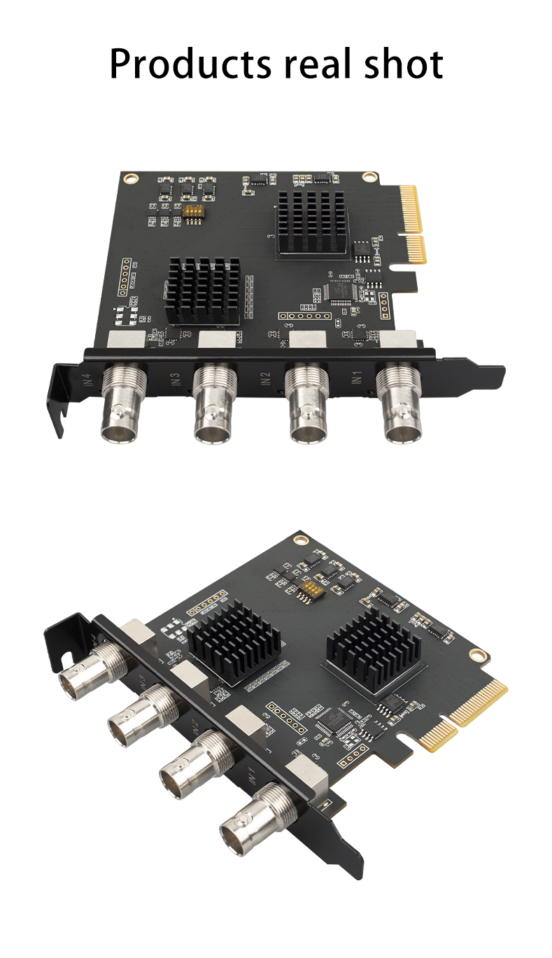 Power Consumption ≤5 Supply Plug and Play 1080p HD Capture Card 1920x1080 SDI Interface
