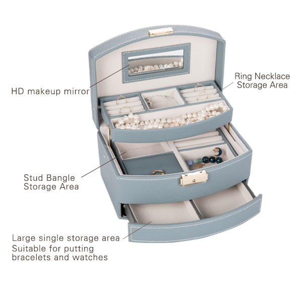 Elegant Jewellery Presentation Boxes , High Durability Ring Storage Case