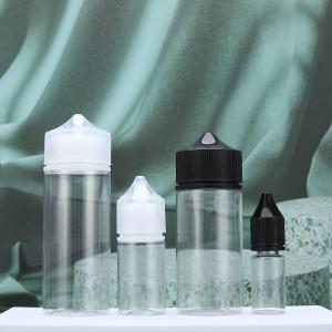 China 30ml 60ml Vape Liquid Bottle PET Material Child Resistance Closure BPA Free wholesale