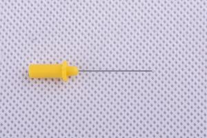 China Yellow Sterilized Disposable EMG Needle Electrodes With Plastic Material wholesale