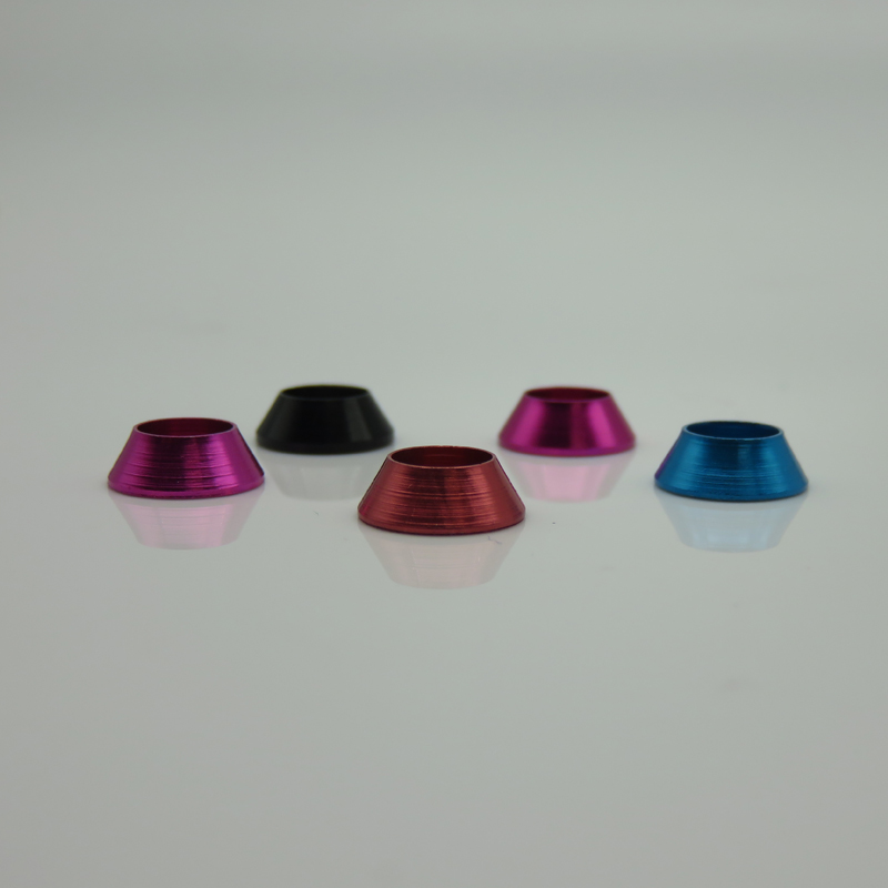Standard Bronze Aluminum Anodized Cup Washer Bowl Washer for Custom No Standard