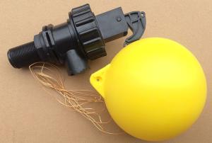 China PE 1&quot; Inch Ball Cock Fill Valve For Deep Water Container wholesale