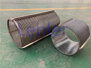 China DIA 260mm Stainless Steel Filter Basket , SPS2602 Wedge Wire Basket wholesale