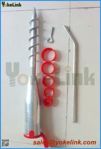 China Hot Dip galvanized Ground Screw For Solar Stand wholesale