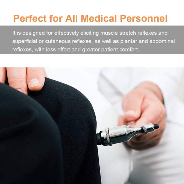 High Quality Reflex Medical Percussion Hammer Stainless Steel Diagnostic Hammer Accessory