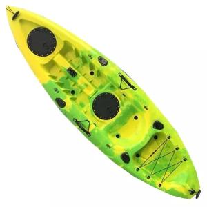 China Fibreglass Speed Plastic Rowing Boat Composite Frontier Kayak wholesale
