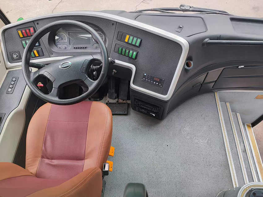 Skywell 48 Seats Used Electric Bus With Automatic Transmission