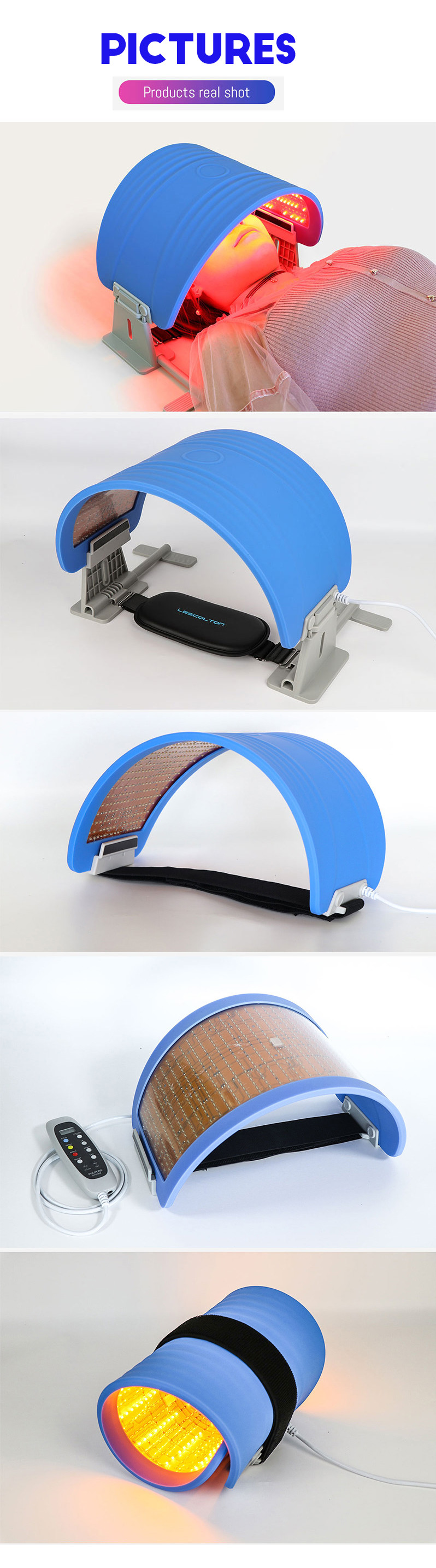OABES Professional Photon PDT Led Facial Light Therapy Skin Care Rejuvenation Machine