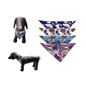 China Washable Personalized Pet Bandana Adjustable Custom Dog Scarf Bandana wholesale