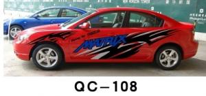 China Reflective / Non-reflectiveCar Body Sticker QC-108F wholesale