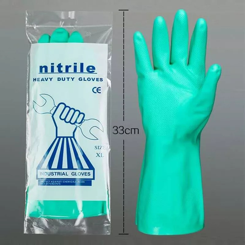 Printing Industry Blue Welding Safety Gloves For Miners Working