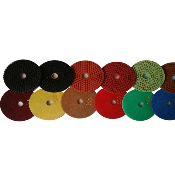 Resin Bond Diamond Concrete Polishing Pads 100mm 3 Inch 4 Inch