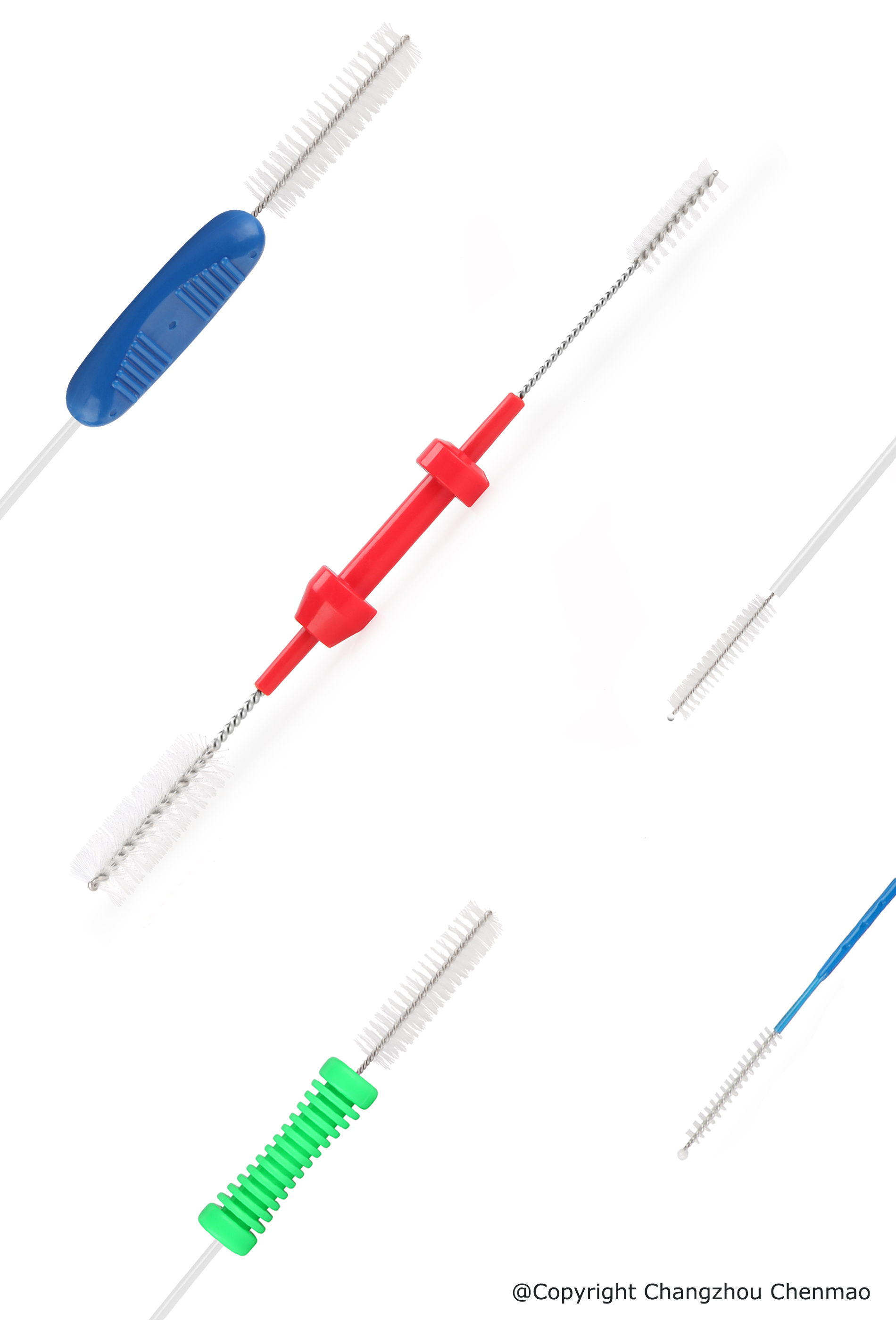 Disposable Double Ended Cleaning Brush Endoscope Channel Endoscopy Accessory
