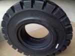 LK301 Patten 6.50 10 Solid Forklift Tires , Solid Rubber Tires For Forklifts