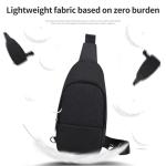 Wholesale OEM custom logo men waterproof light Korean style crossbody trend mens