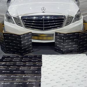 China Benz E300 Custom Car Hood Insulation Pad Acoustic Damping Noise Absorbing Mat wholesale